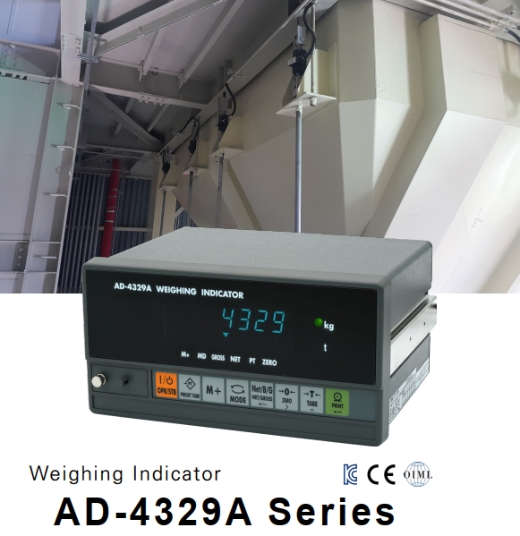 Industrial Weighing System in Factory